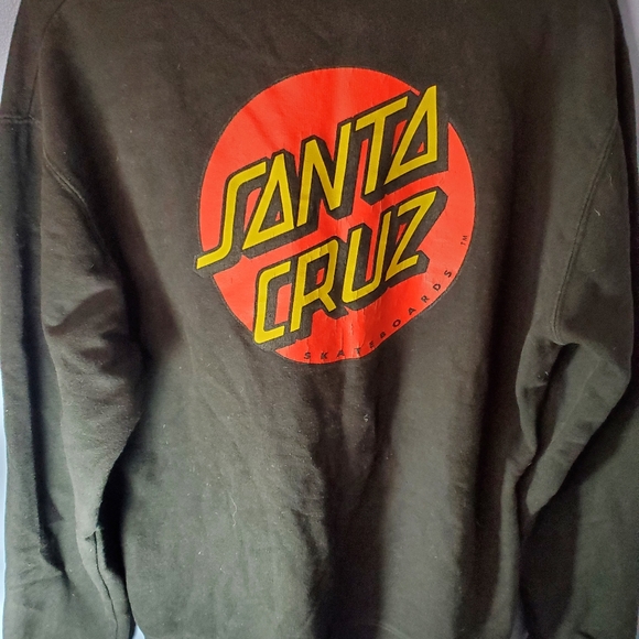 Santa Cruz Skateboarding Crewneck Sweatshirt Men Size L - Picture 4 of 4